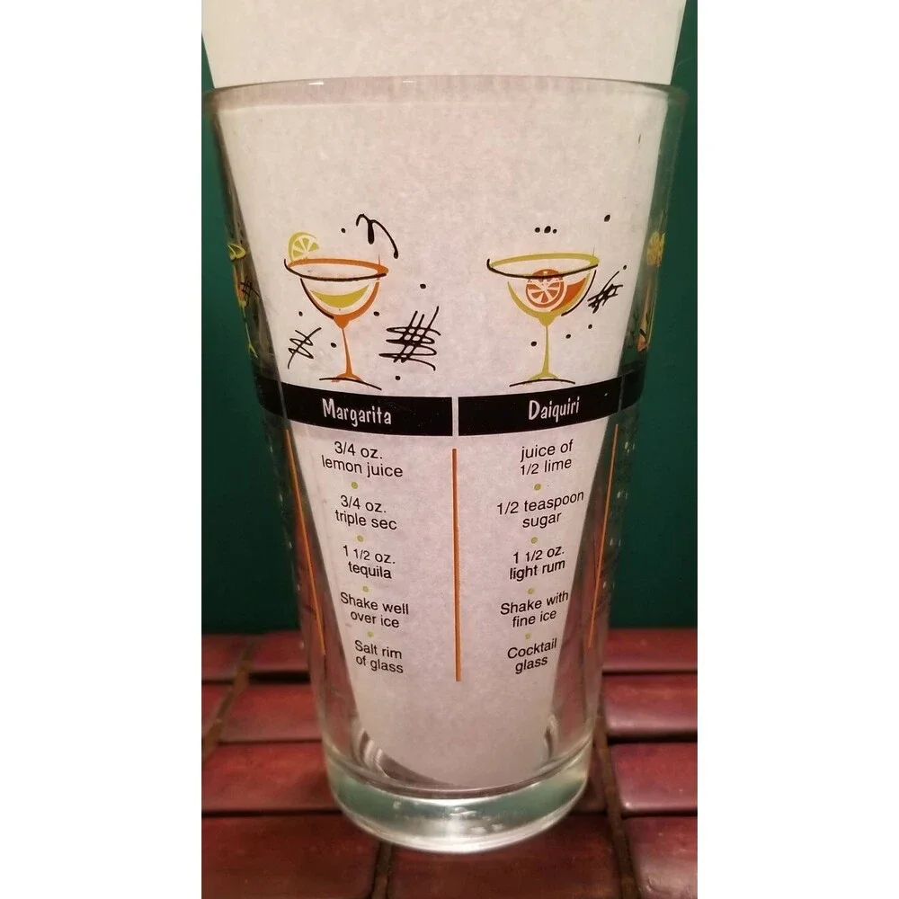 Vintage Retro Barware 16oz